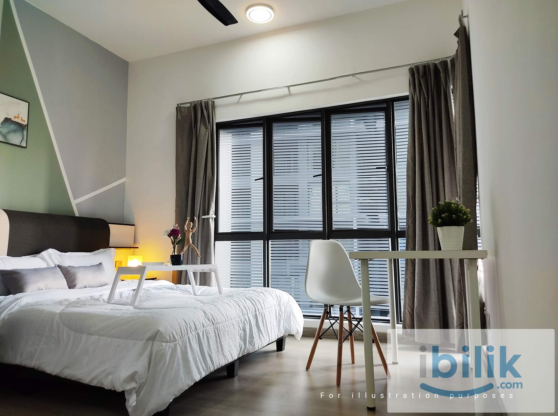 [Master Room] Hukm, Bandar Tun Razak, Permaisuri (Fully + AC) - Image 1