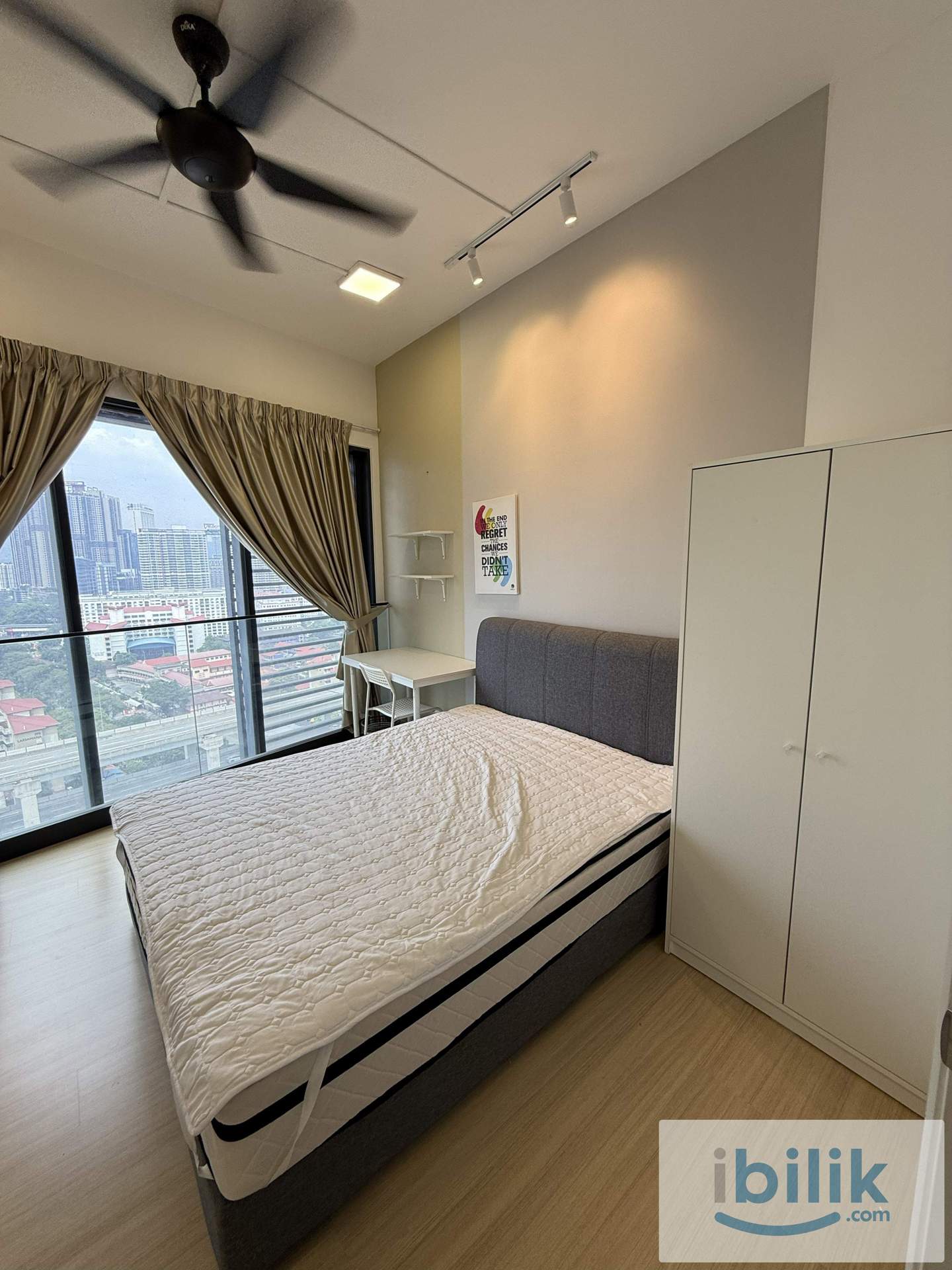 Continew Residence Cheras Medium Room for Rent | MRT Cochrane Near TRX | Fully Furnished | KL City - Image 1