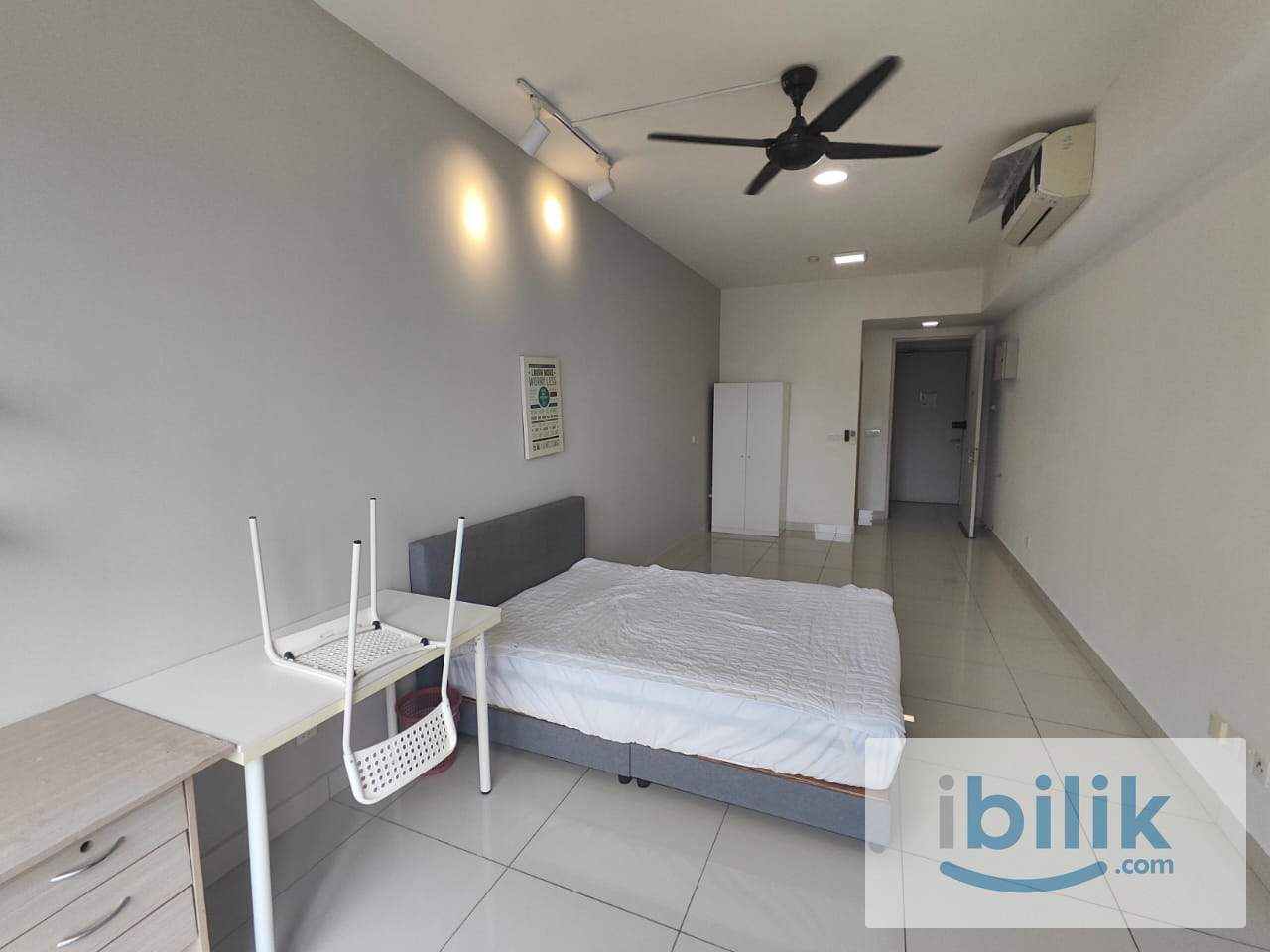D’Sara Sentral Sungai Buloh Master Room for Rent | Private Space | MRT Link Bridge | Fully Furnished - Image 1