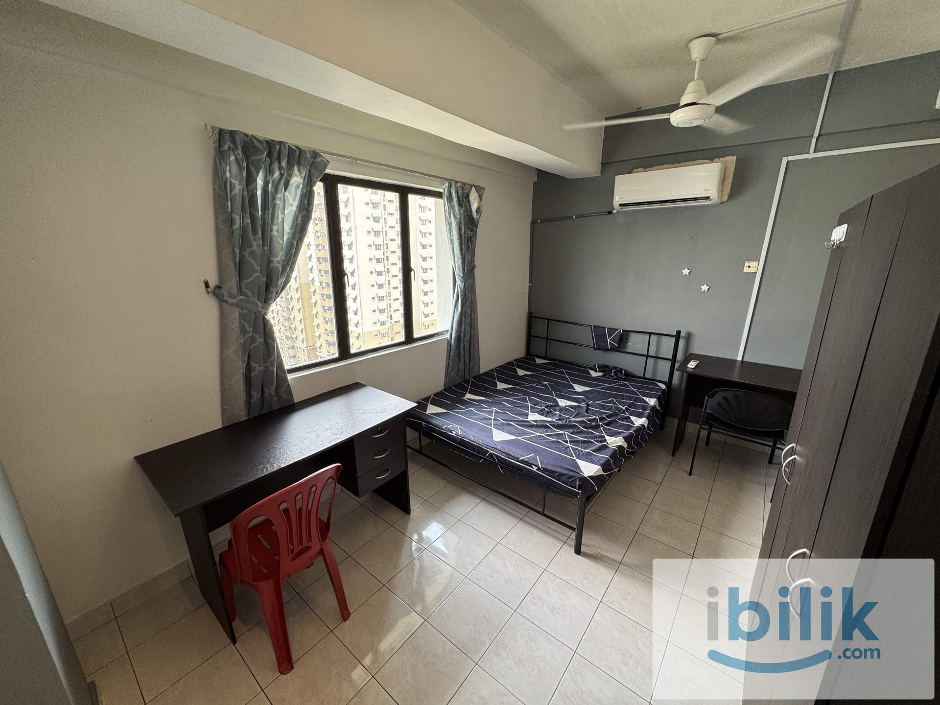 Vista Komanwel B Sri Petaling Master Room with Private Bathroom | Opposite IMU | Near LRT | Fully Furnished - Image 2