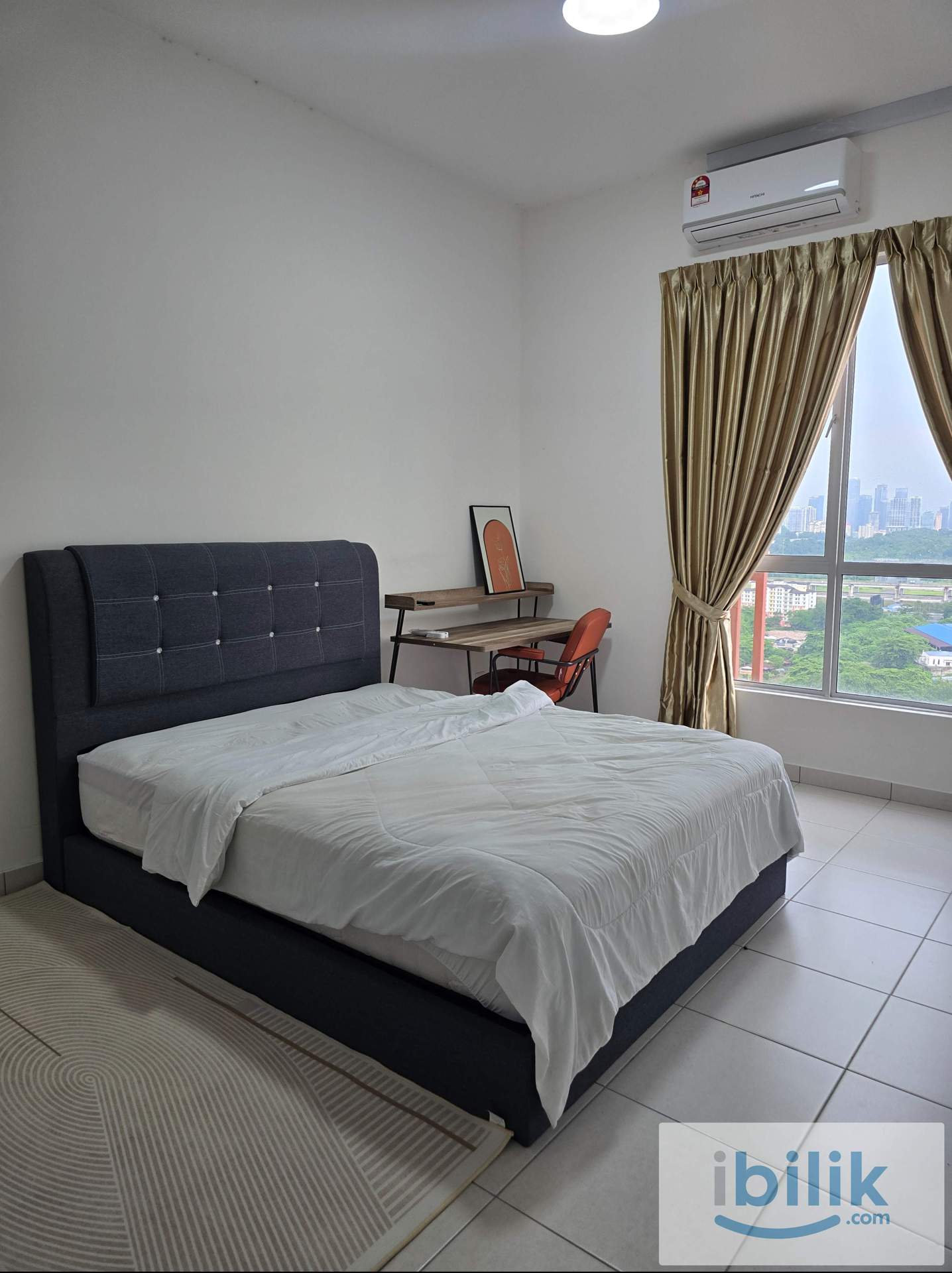 Master Bedroom at Pixel Cheras fullly furnished next to LRT - Image 7