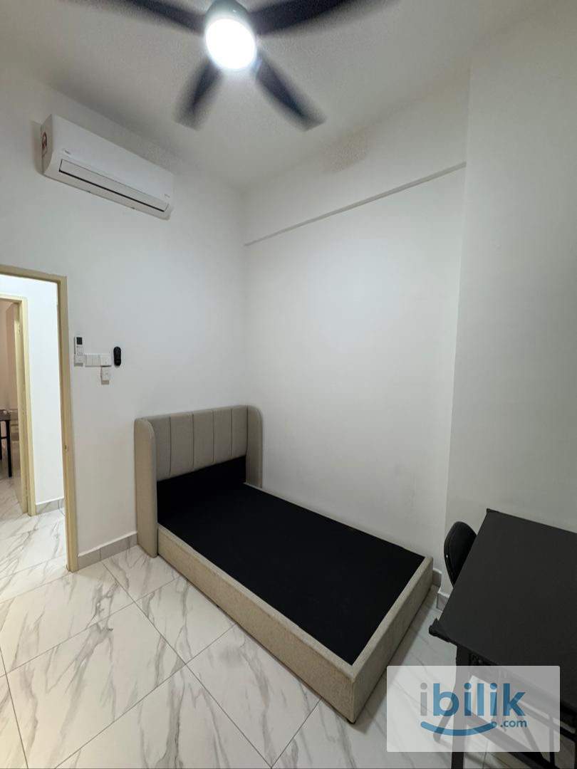 BRAND NEW SMALL ROOM C/W SUPER SINGLE BED SET NEAR TO MRT KEPONG BARU - Image 3
