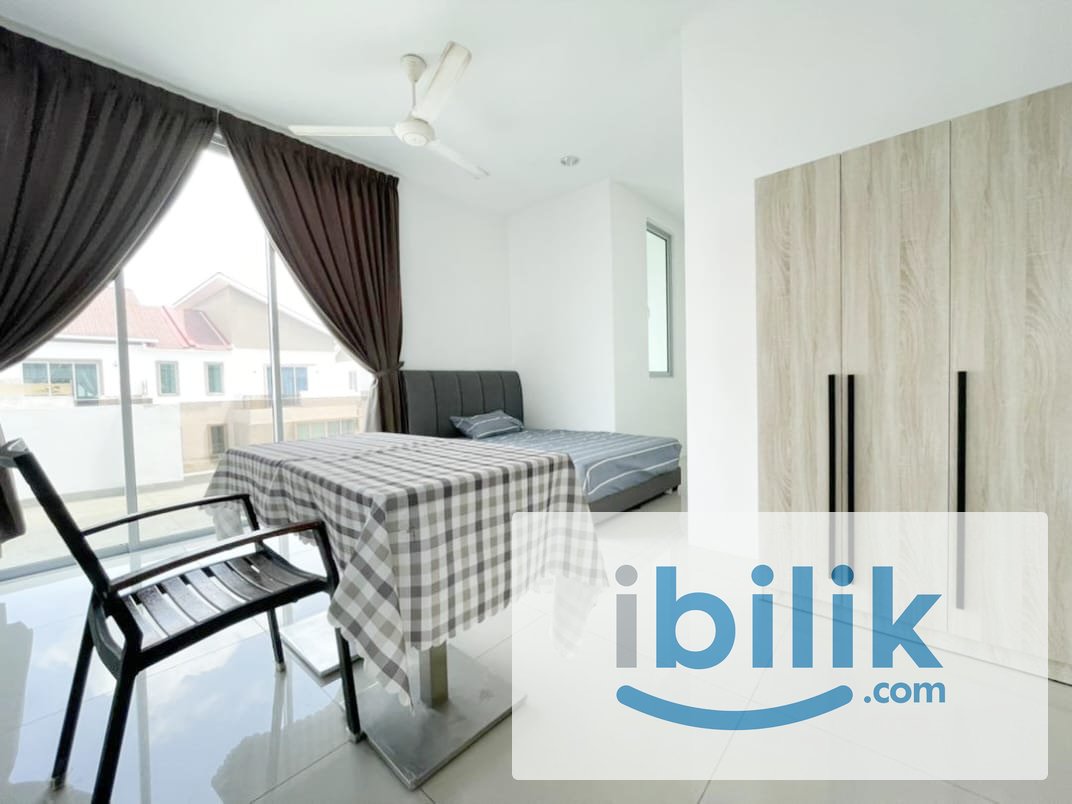 Semi-D Room attach bathroom & kitchen, bukit minyak nearby aeon big - Image 1