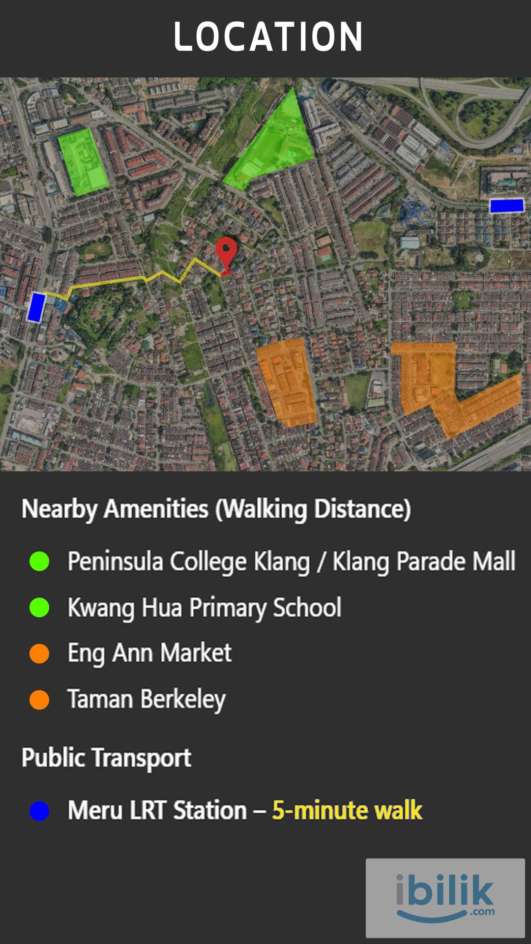 Sewa Taman Eng Ann, Klang Banglo Room for Rent - Image 1