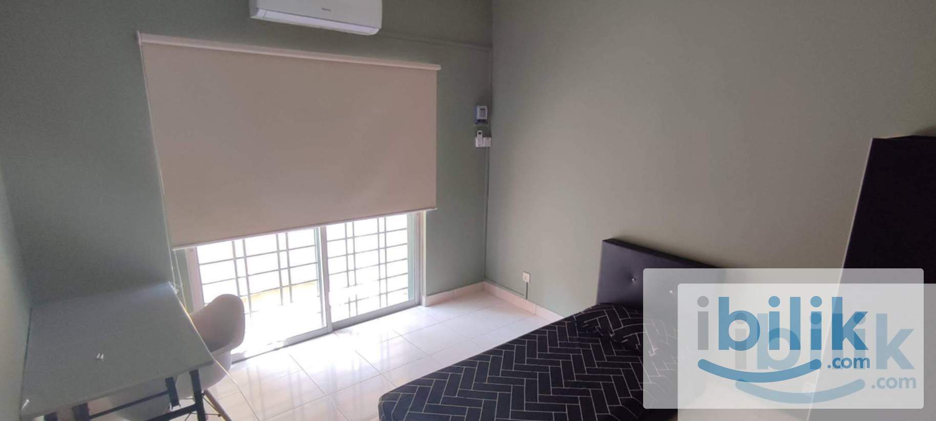 Bilik sewa middle room melur apartment sentul fully furnish non sharing balcony  - Image 1