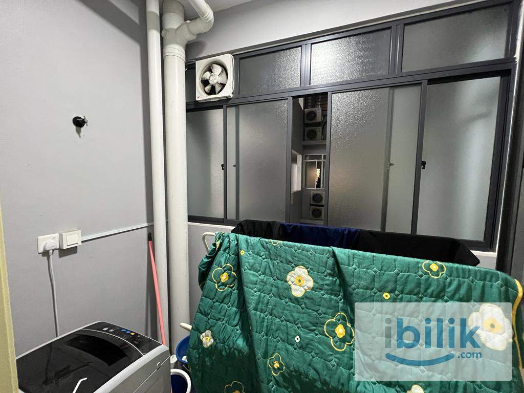 The Hamilton Male Unit Single Room Utility Included Wangsa Maju Walking Distance to LRT Sri Rampai - Image 6