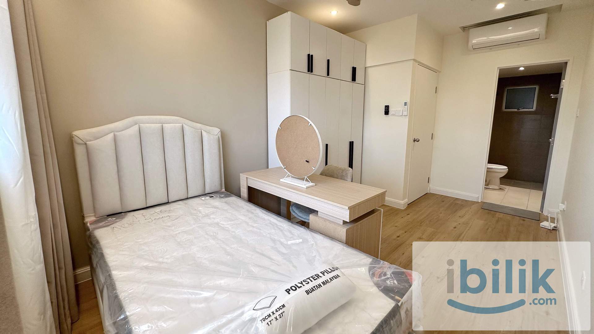 Master Room at Kiara Kasih Condo @ Mont Kiara / Segambut , Female Unit, 1+1 Deposit only  - Image 4