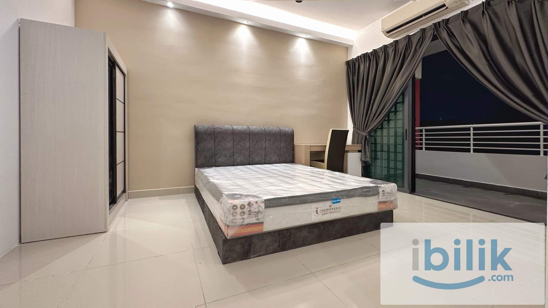 Big Balcony Room at Bayu Pandan Jaya, Block A, 3 Minutes walk to LRT Station, 1+1 Depo Only  - Image 1