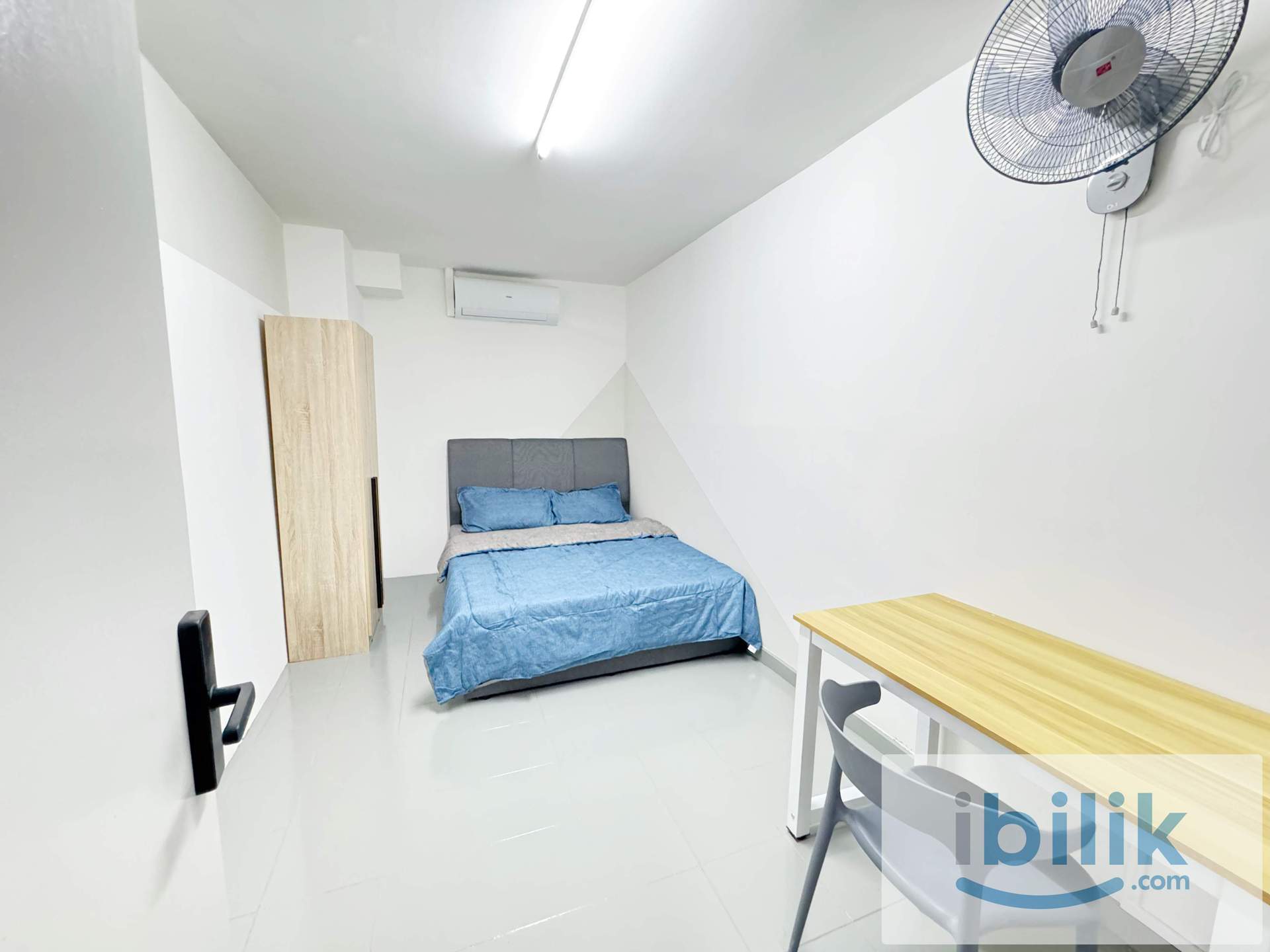 【New Renovated】Jalan Pedada Aircon Room at Taman Melodies, Johor Bahru - Image 1