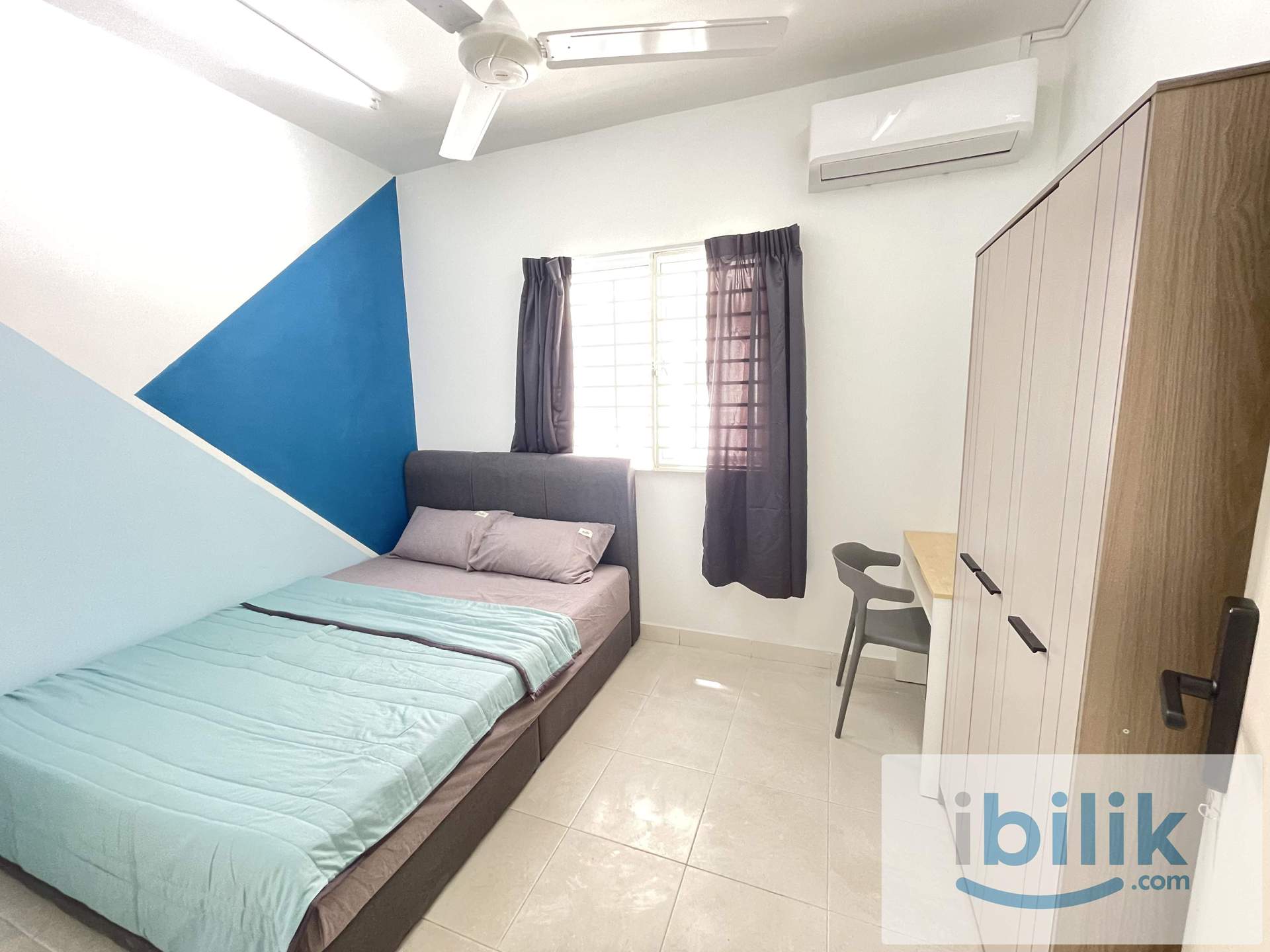 【New Renovated】Seri Mutiara Aircon Room at Setia Alam - Image 2