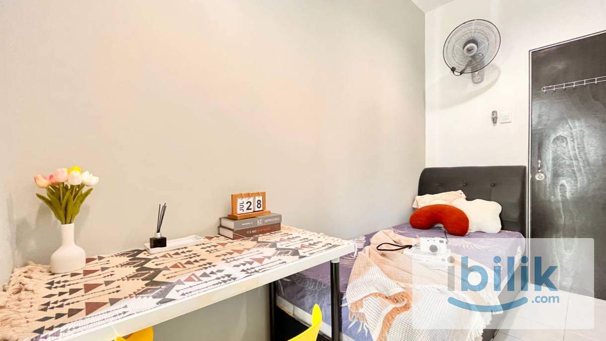 Zero Deposit FEMALE UNIT, Single room with aircon , KL CITY - Image 2