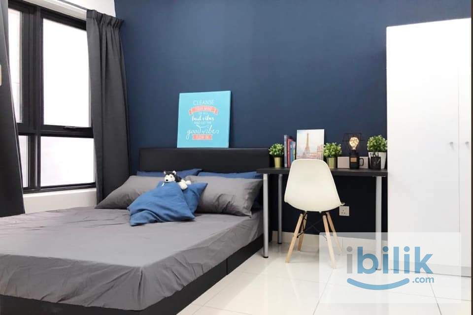 Medium Room for Rent at D'sara Sentral Sungai Buloh Fully Furnished near MRT - Image 1