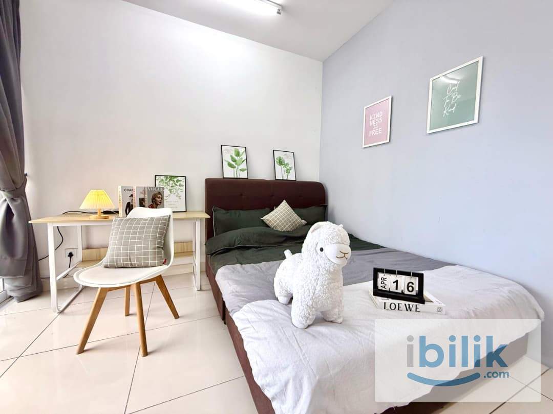 Balcony Room with A/C & Balcony (Partition) for Rent at Paraiso Bukit Jalil - Image 3