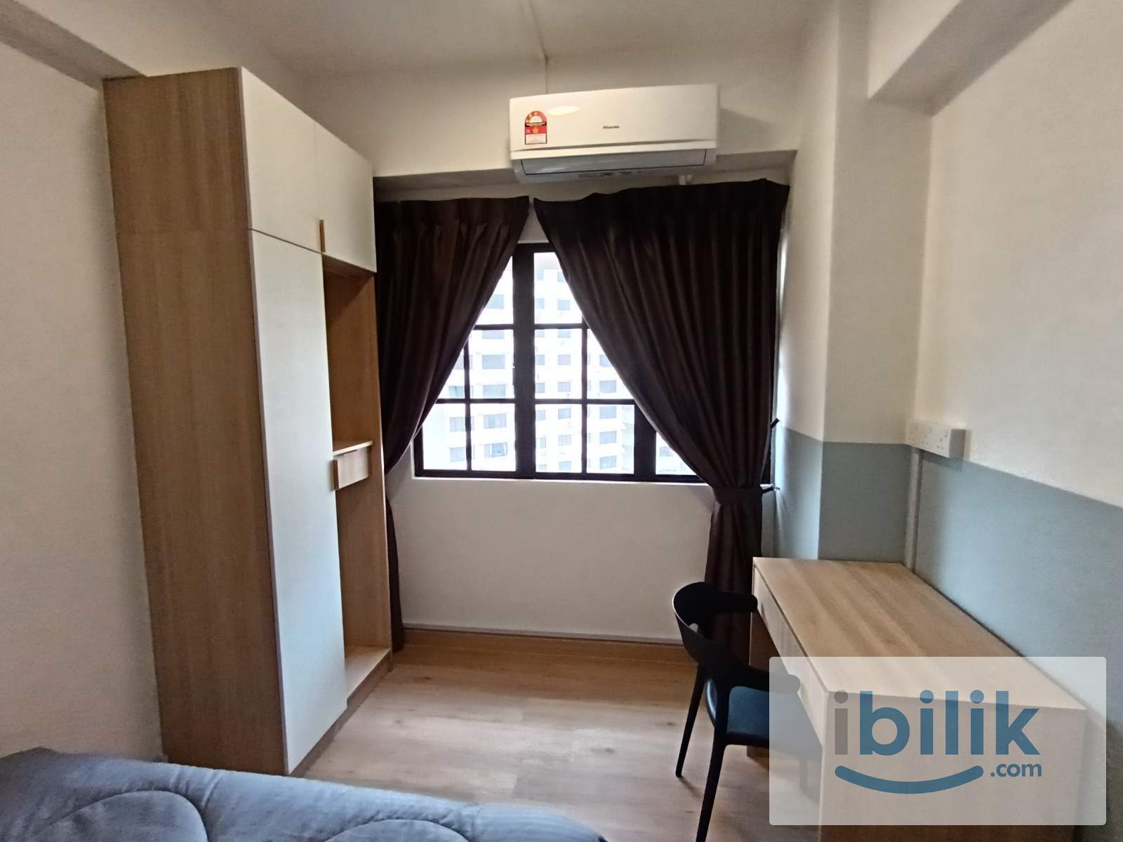 👱‍♂MALE Unit 🔥Medium Room Aircon at Cheras, KL 🔥 5Mins walking to LRT Station only ✅ - Image 1