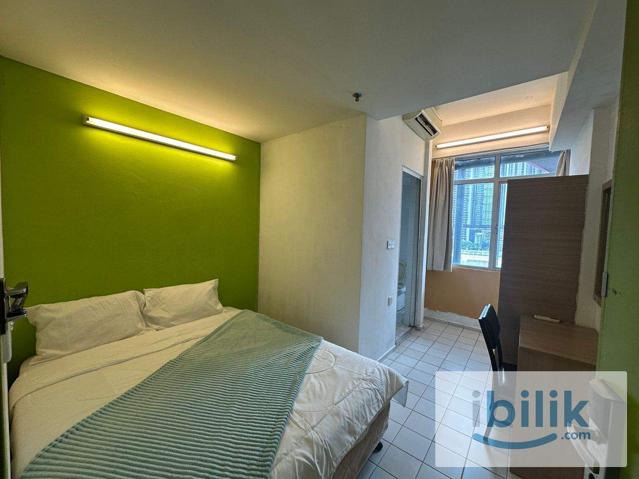 Room with Attached Bathroom At City Campus Lodge @Chan Sow Lin For Rent - Image 8