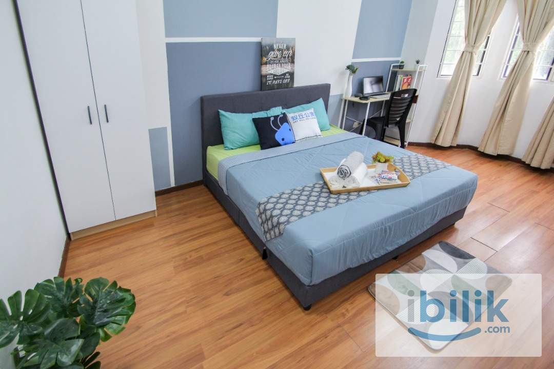 [5 mins to LRT]❗ LRT Puchong Prima Master Room✨Fully Furnished🥰Ready Move in - Image 1