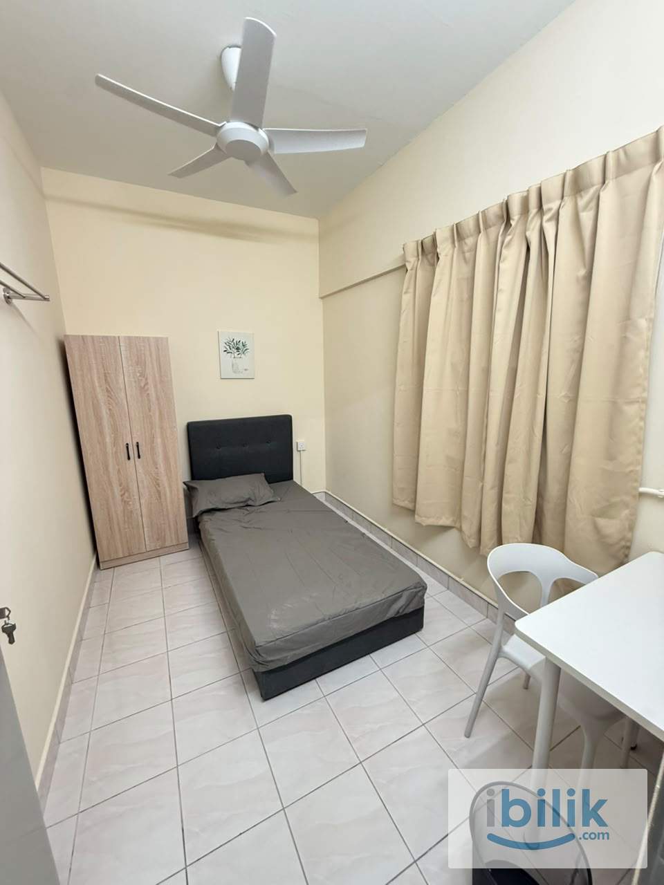 Small Room For Rent at Cemara Apartment, Cheras Permaisuri | 3 Mins to Salak Selatan LRT | Female Unit - Image 1