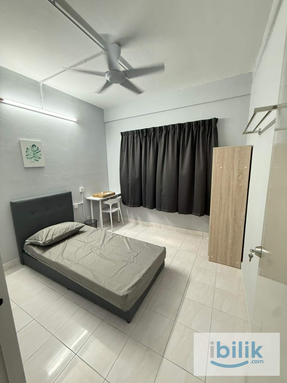 Single Room For Rent at Pangsapuri Cemara, Cheras | 3 Mins Walk to Salak Selatan LRT | Female Unit - Image 1