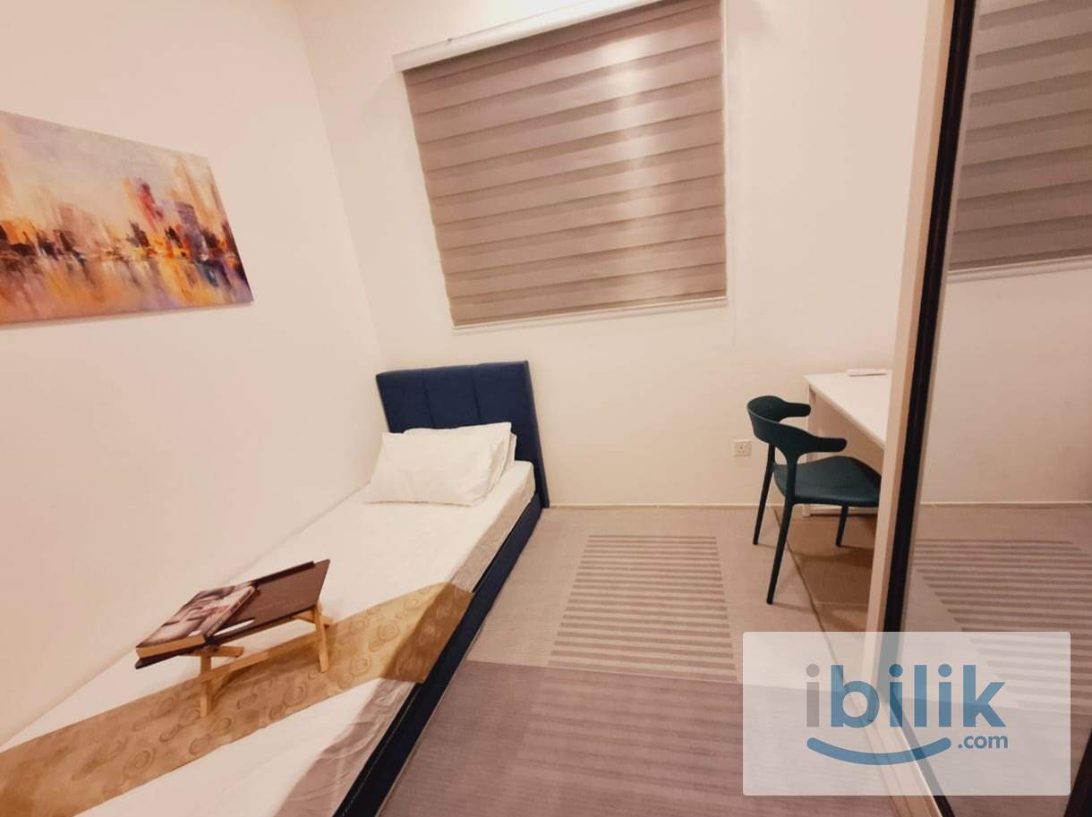 🏠 Fully Furnished Single Room in Suite Enesta | Near MRT Jinjang | Free internet | Free utility - Image 1