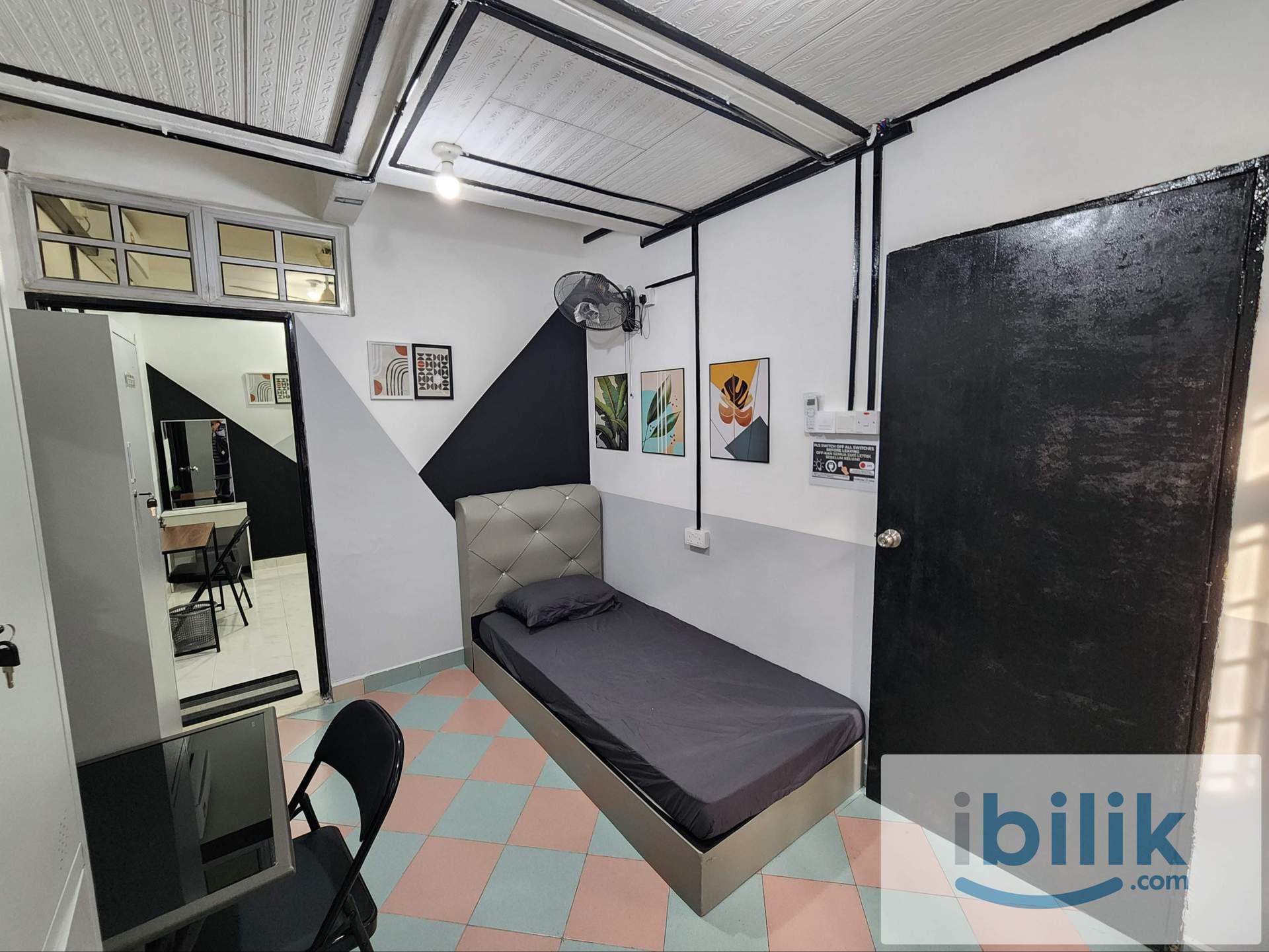 [1-MIN TO PASIR GUDANG HOSPITAL] BANDAR SERI ALAM MALE ROOMS - Image 1