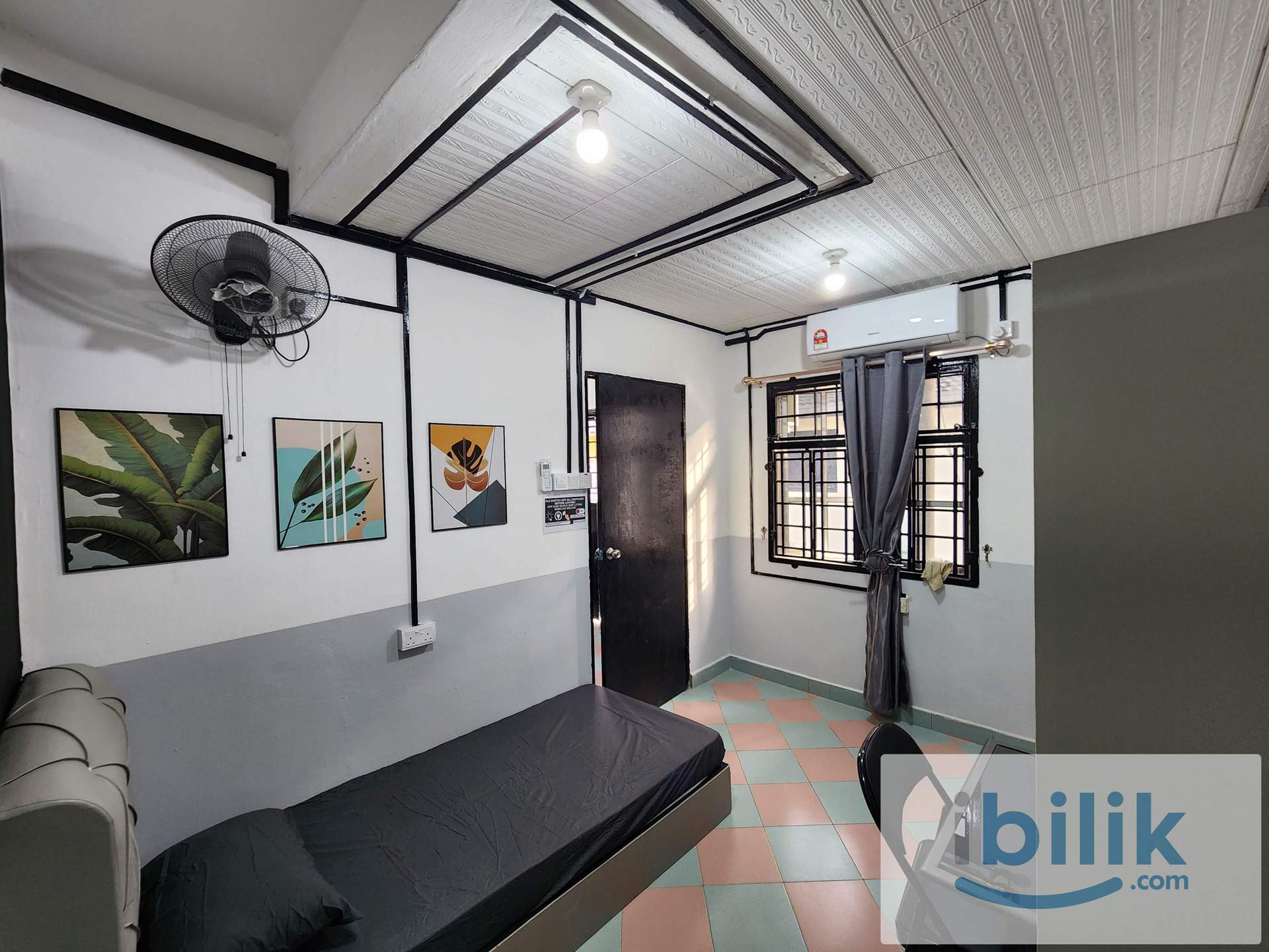 [1-MIN TO PASIR GUDANG HOSPITAL] BANDAR SERI ALAM MALE ROOMS - Image 2
