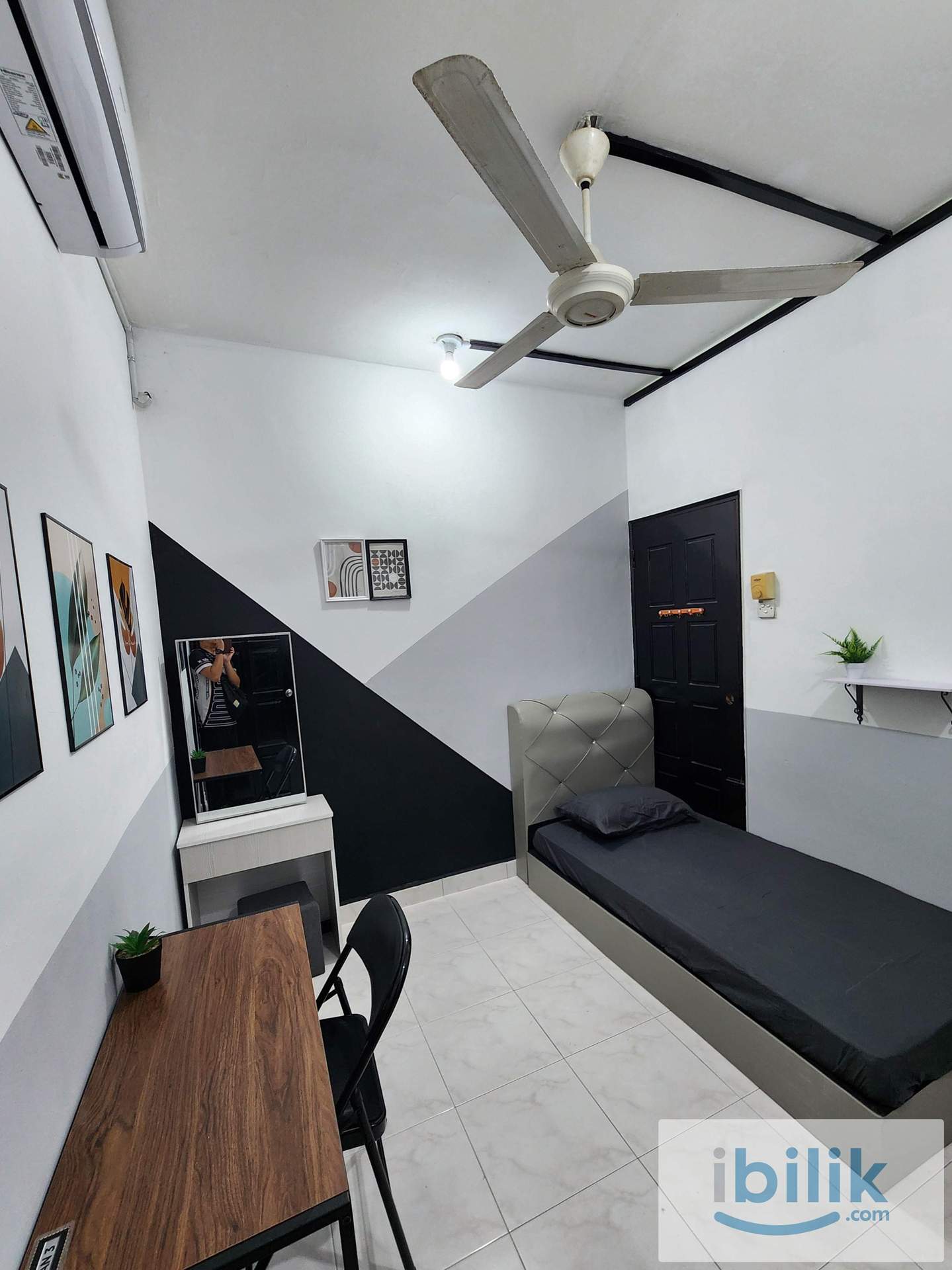 [1-MIN TO PASIR GUDANG HOSPITAL] BANDAR SERI ALAM MALE ROOMS - Image 3