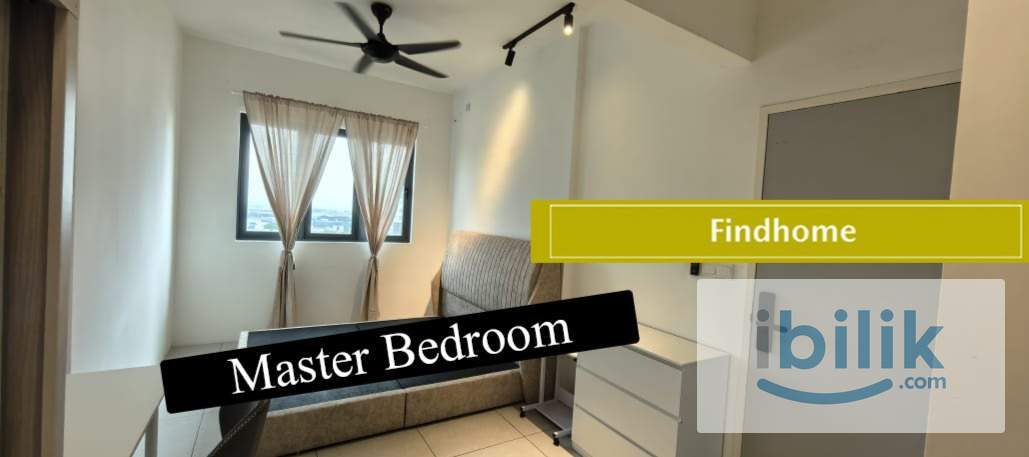 Fully Furnished Master Bedroom with Private Bathroom for Rent - Image 1