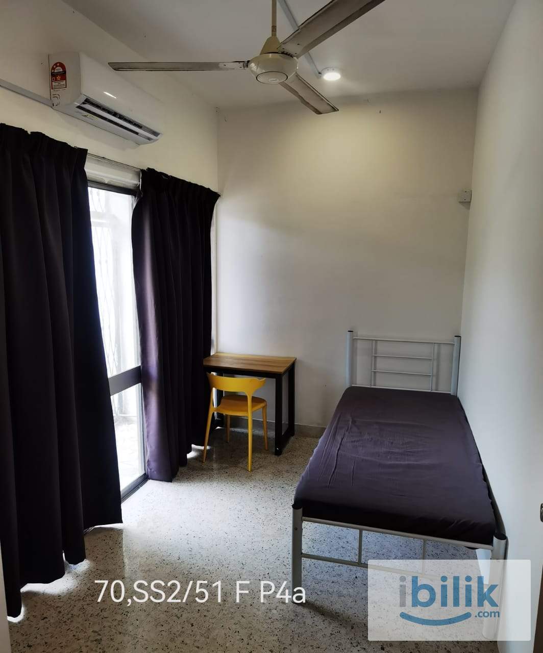 Single Room @ SS 2 (Landed House Room) SS 2/51, Petaling Jaya, Selangor - Image 1