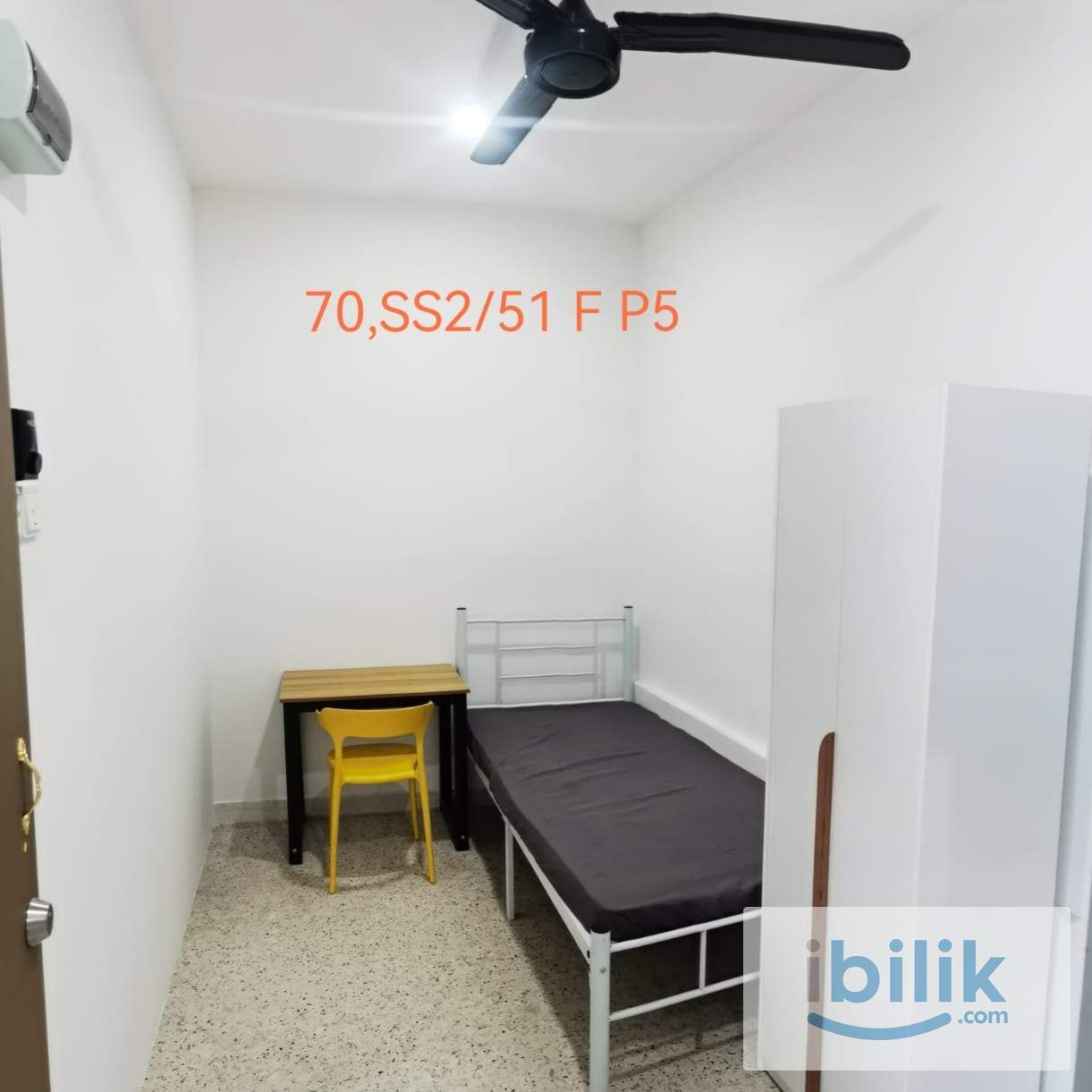 Single Room @ SS 2 (Landed House Room) SS 2/51, Petaling Jaya, Selangor - Image 1