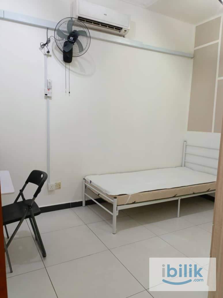[Pearl Point Condo] Doorstep Shopping Mall Single Room with Aircond Rent Near OUG, Happy Garden, Old Klang Road, Millerz - Image 6