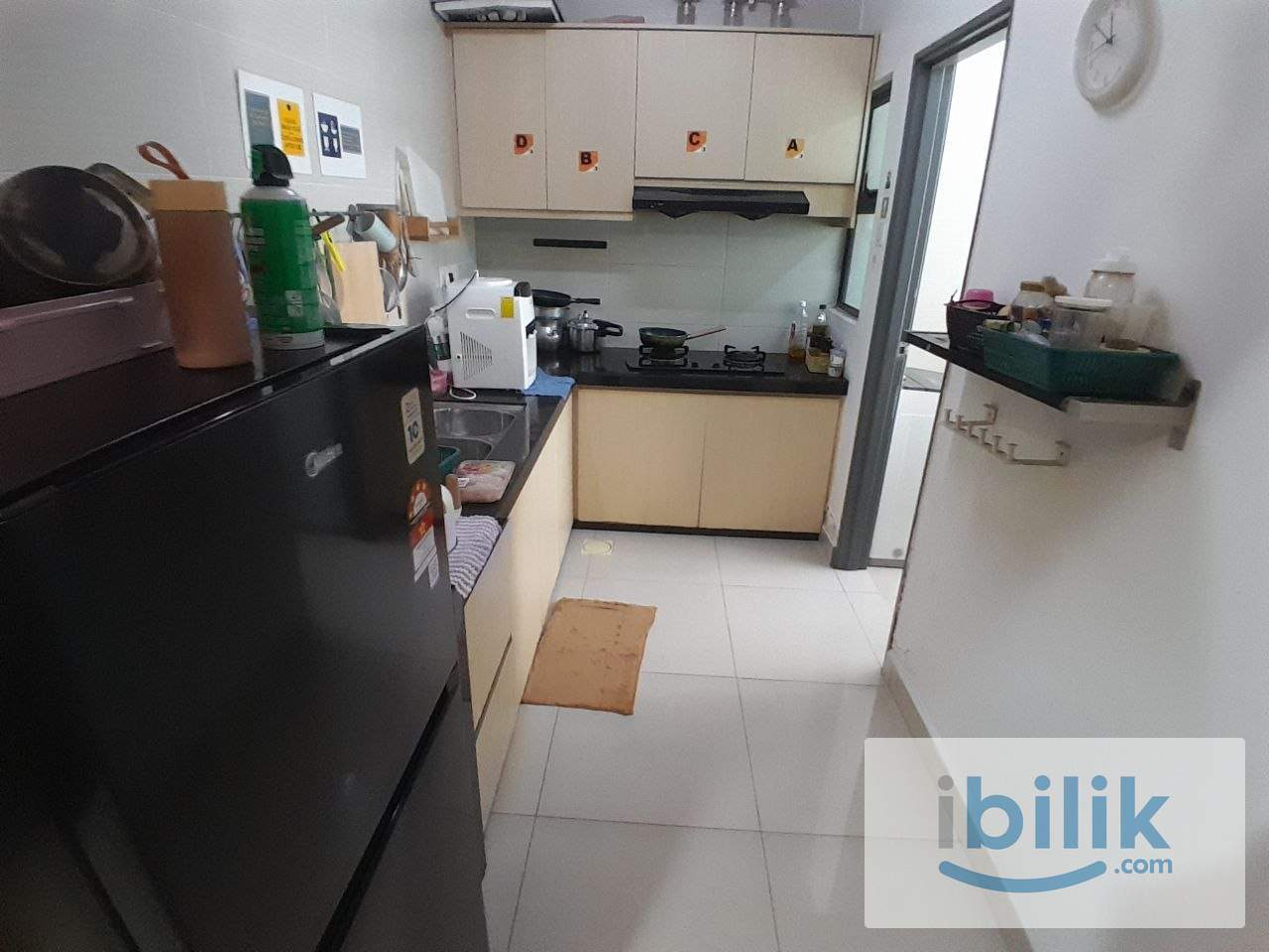 [Amaya Maluri] Female Unit Single Room with Fans Rent Near LRT/MRT, Sunway Velocity - Image 2