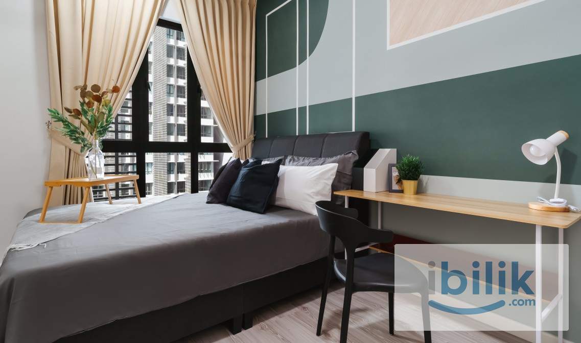 MODERN FULLY FURNISHED MASTER BEDROOM FOR FEMALE (NEAR MRT/LRT PUTRA PERMAI) - Image 1