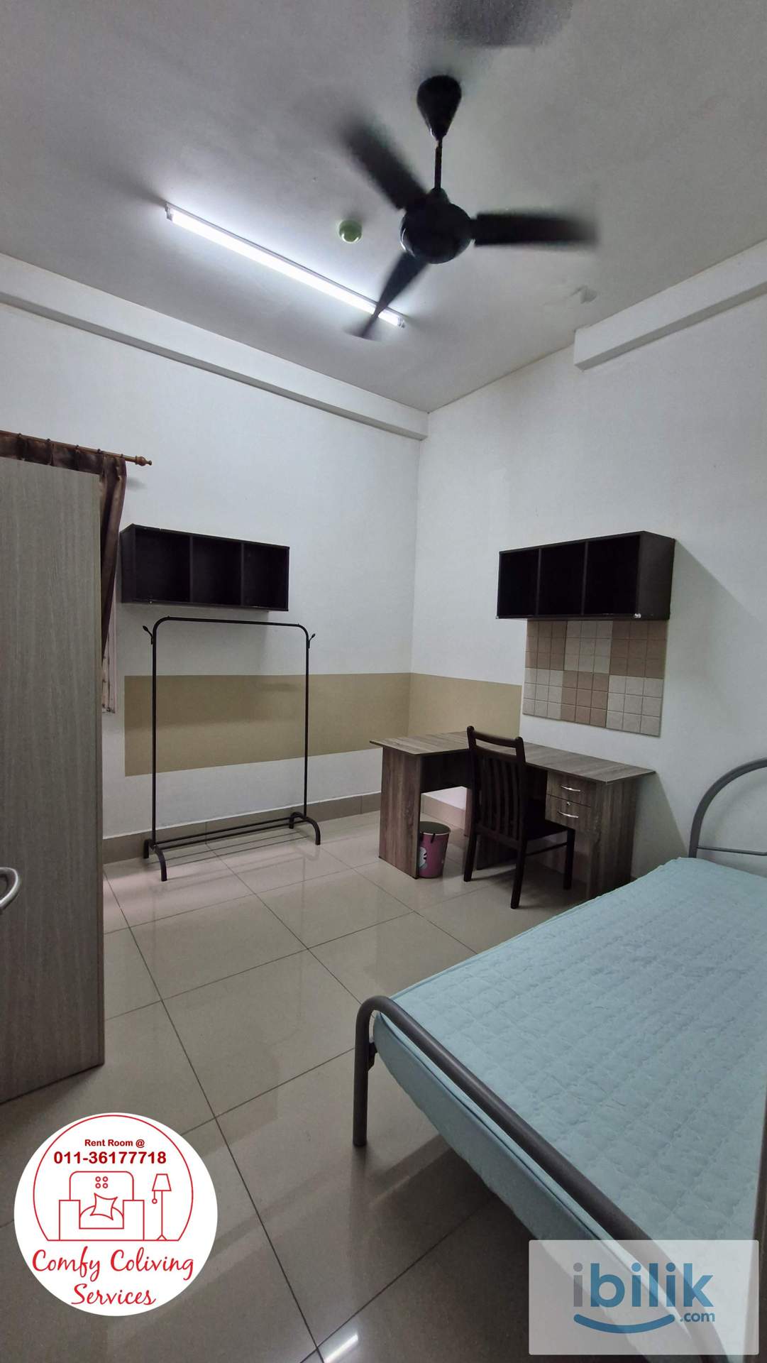 UPGRADED Single Room Female Only✨at Mutiara Ville, Cyberjaya - Near Tamarind Square/Cyberjaya Hospital/MMU/UOC - Image 1
