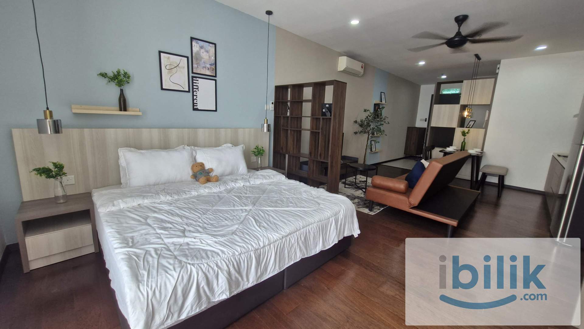 Queensville SOHO Studio Fully Furnished✨Parking✨Smart Lock✨Salak Selatan LRT - Image 3