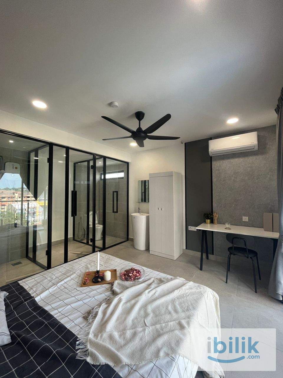 Master Room attached with Bathroom for Rent at Dk Impian - Image 5