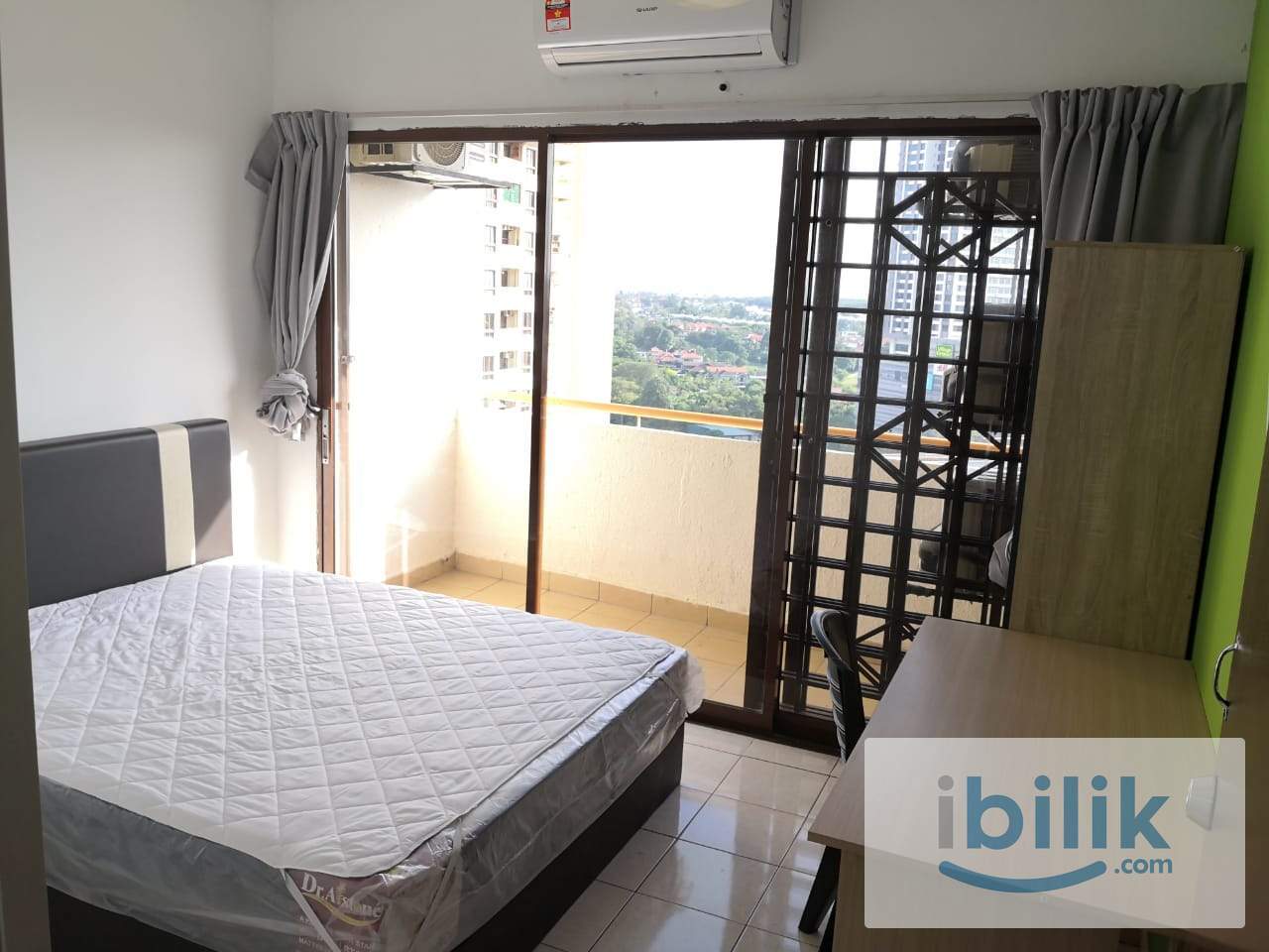 【𝐁𝐚𝐥𝐜𝐨𝐧𝐲 Medium Room】Mix Gender Unit in Palm Springs✨MRT Surian🔖Fully Furnished❗ - Image 2
