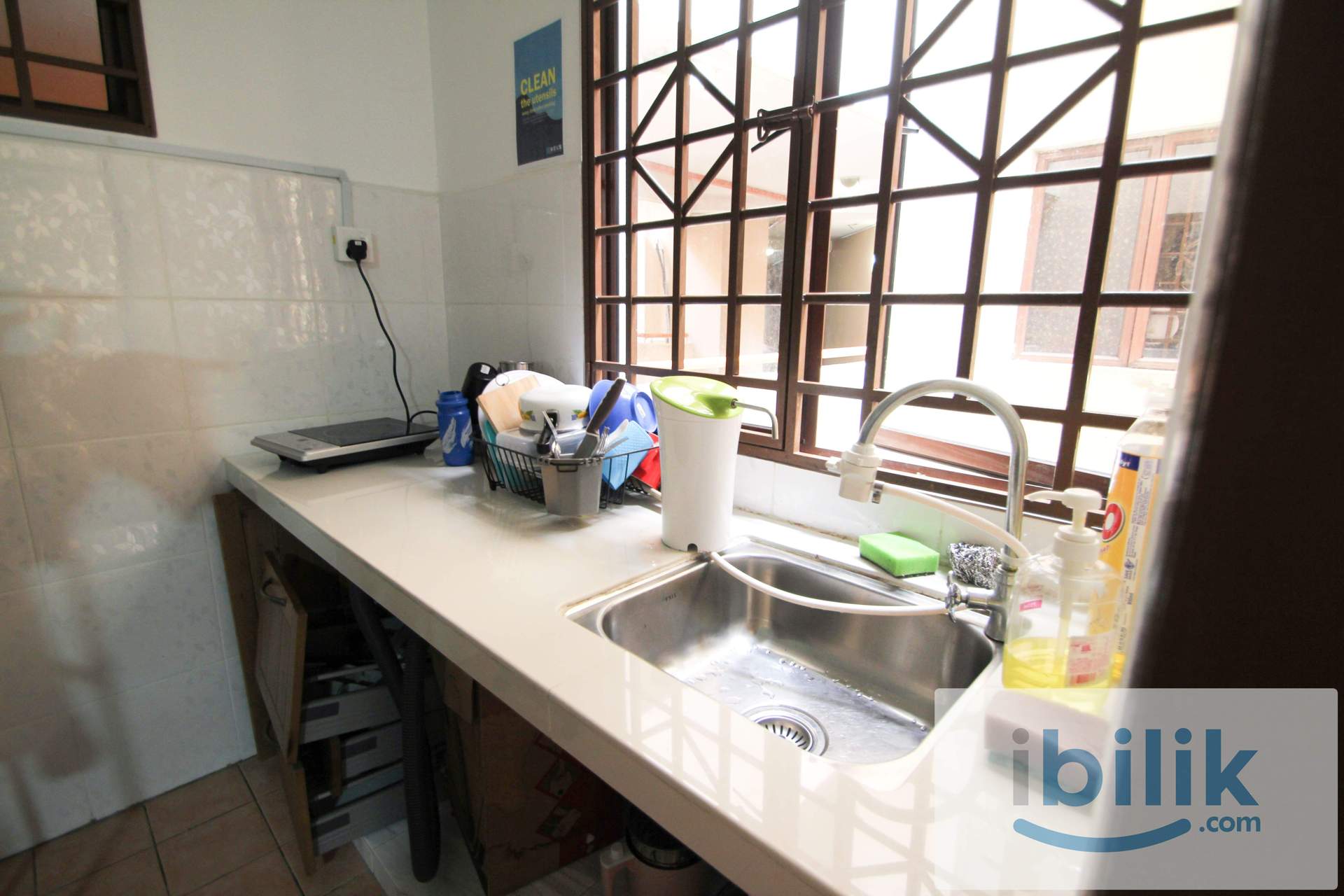 【𝐁𝐚𝐥𝐜𝐨𝐧𝐲 Medium Room】Mix Gender Unit in Palm Springs✨MRT Surian🔖Fully Furnished❗ - Image 4