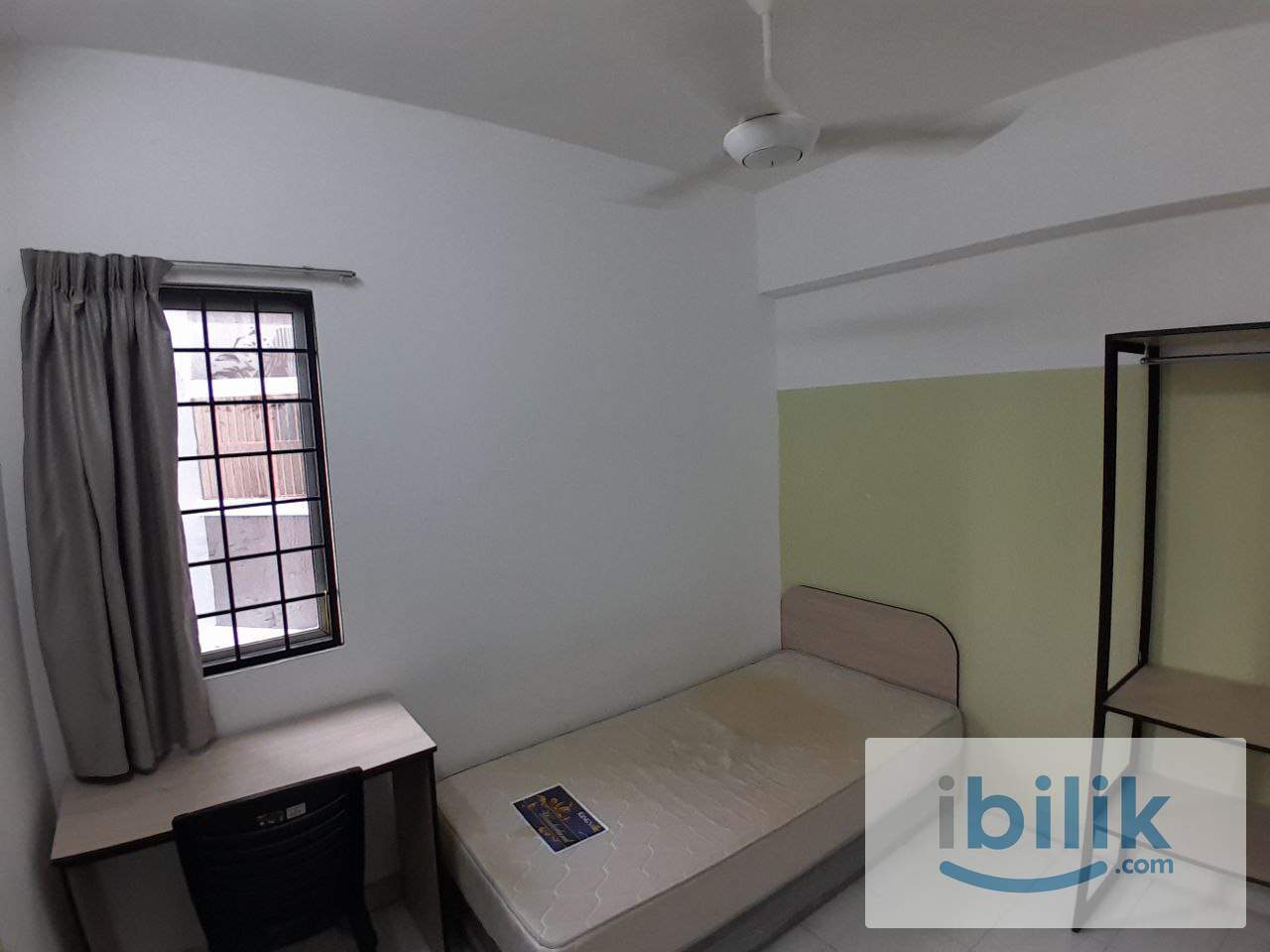 [D'Aman Crimson] Single Room with Fans Near LRT, Eve Suite, NZX, Kelana Jaya - Image 1