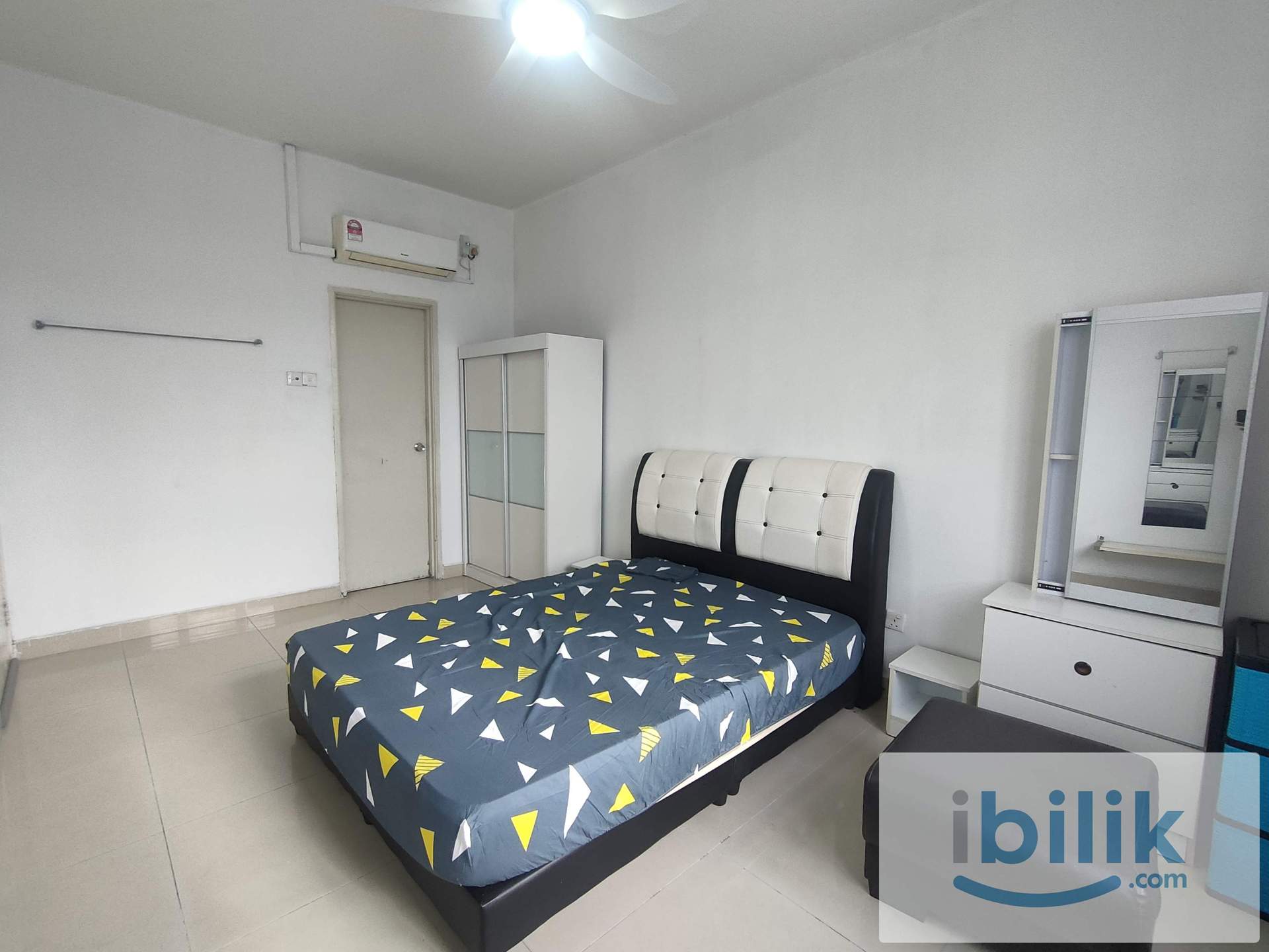 Master room for rent at Kipark Apartment Tampoi JB - Image 1