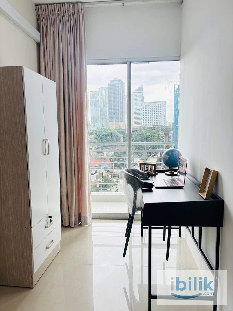 [Zero Deposit with T&C] Single Balcony Room Taragon Puteri YKS - Image 2