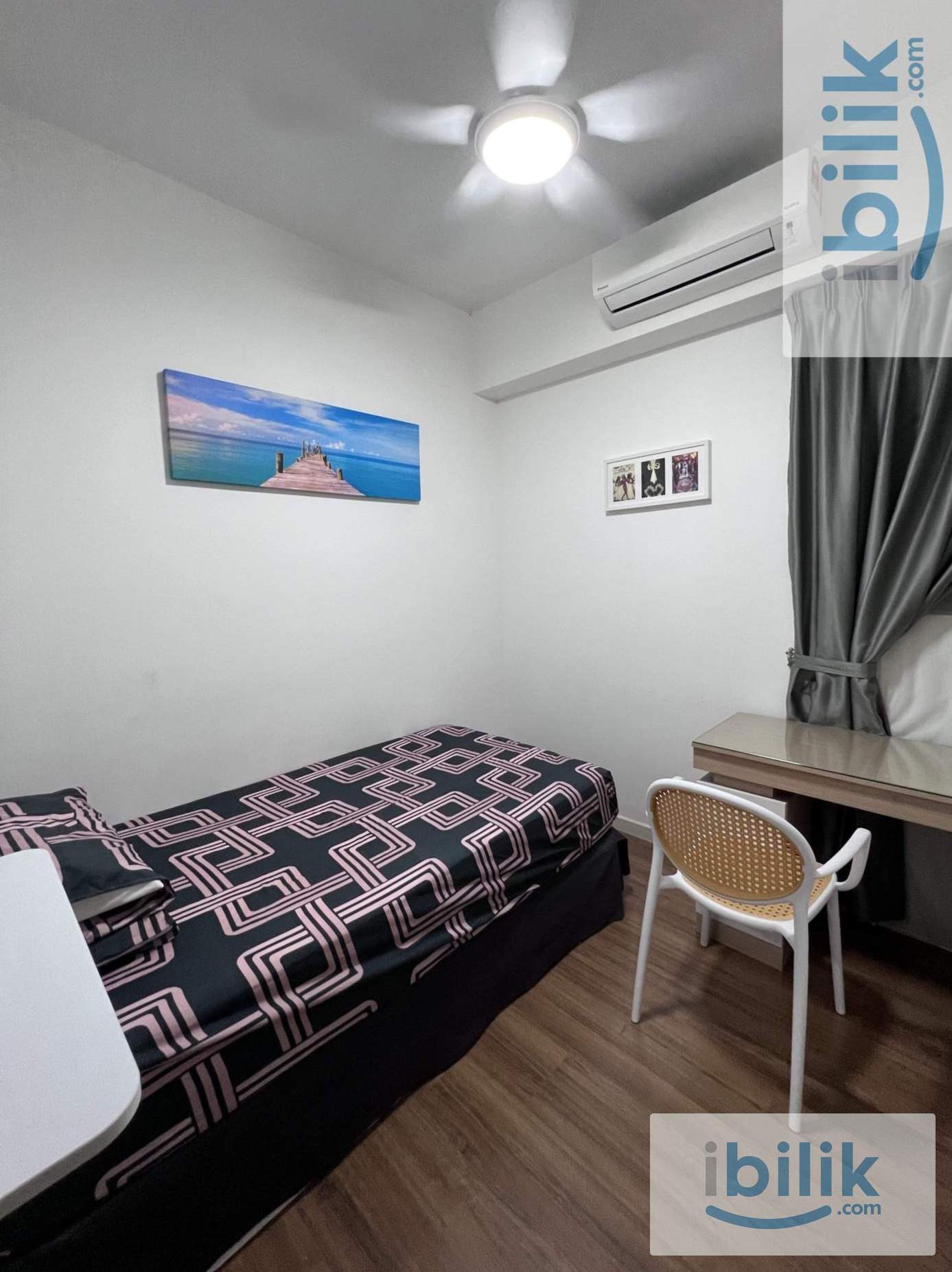 FULLY FURNISHED BEDROOM FOR RENT (MALE ONLY) - Image 1