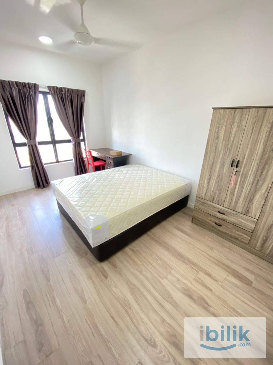 NEW FULLY FURNISHED Wangsa Maju Residensi Rampai 2 Master Room With Toilet For Rent  - Image 1