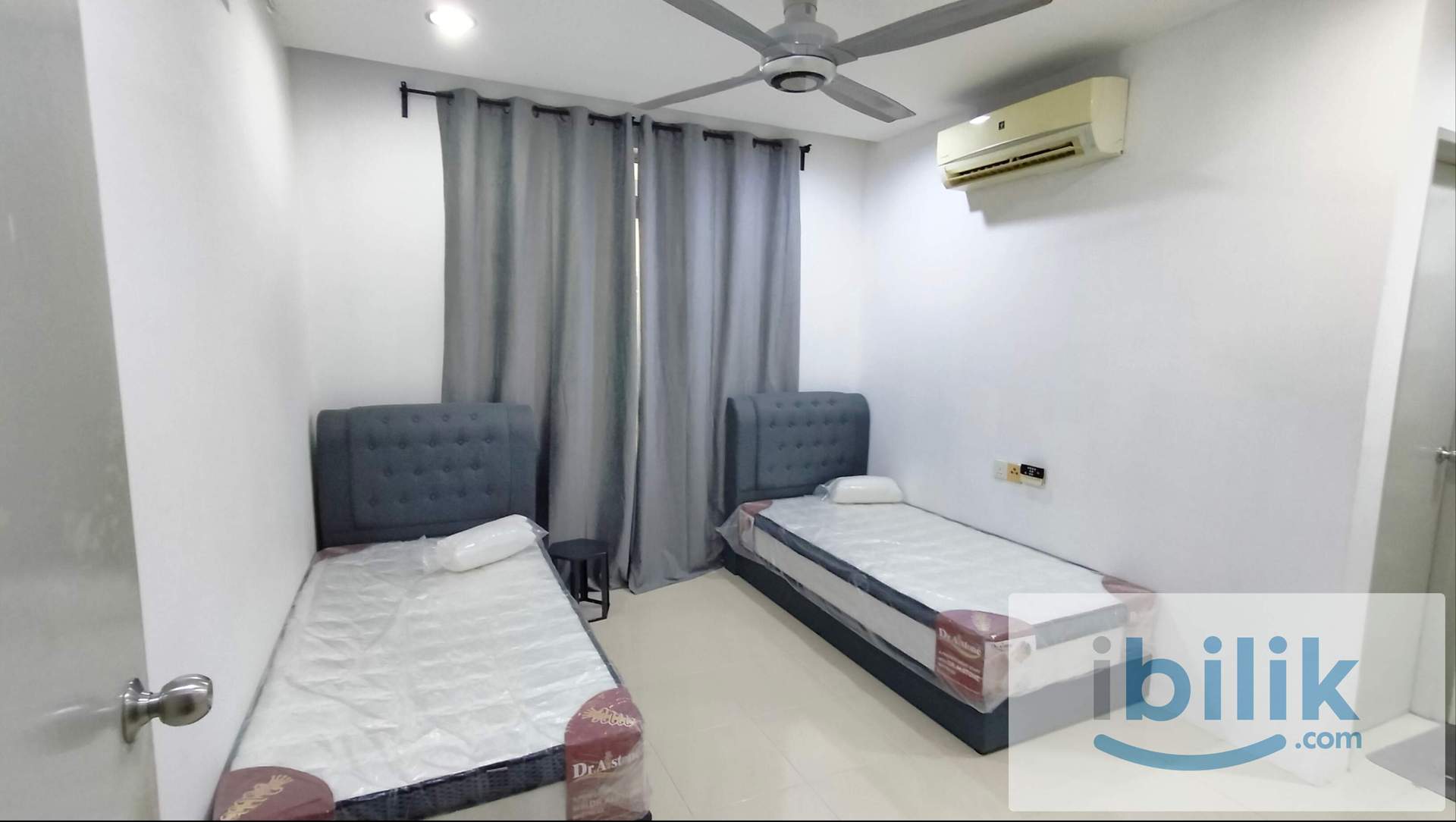 1mth depo Master Bedroom Female Aircond Fully Furnish Shah Alam Seksyen 15 - Image 1