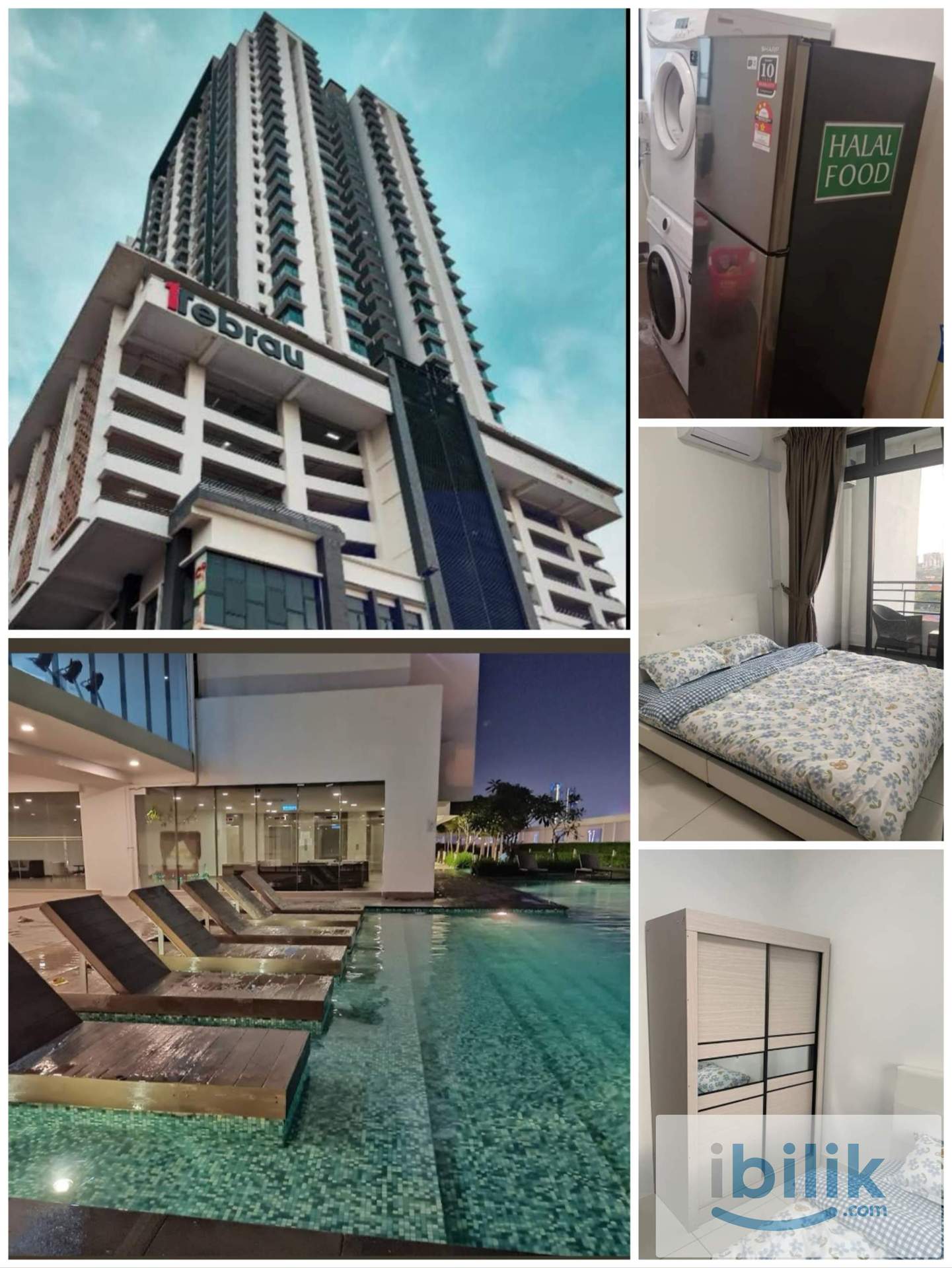balcony queen bed room - Image 2