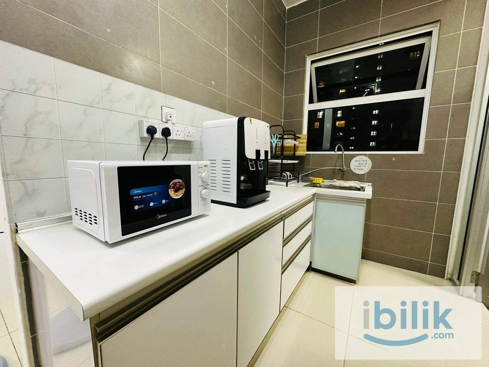 0609 Room for rent Balcony RM650, Single RM550. Low-floor unit, quick lobby access, cafés nearby. 1 month rent can. - Image 3