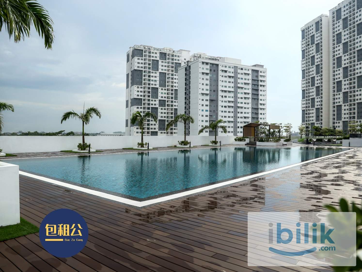 Premium Seaview Female room for rent at Meritus Residensi - Image 8