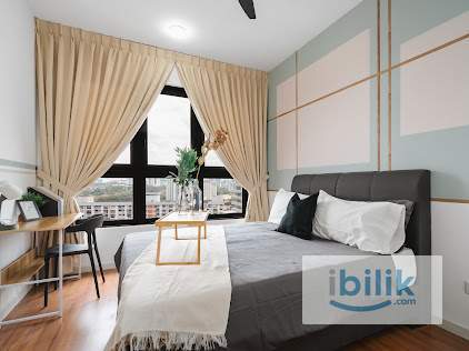 Exclusive Fully Furnished Master Room with PRIVATE Bathroom, Walking Distance LRT MRT - Image 2