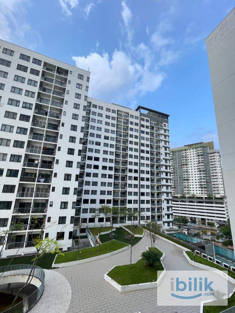 🌝Ready MOVE IN🌝Private Balcony Male Single Room⭐Including Utility+Motor Parcking - The Greens @Subang West, Shah Alam - Image 3