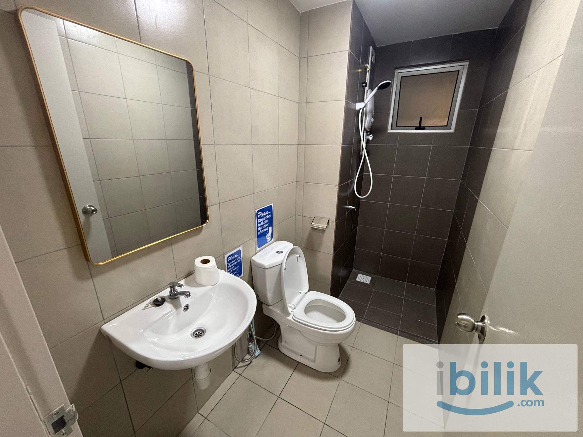 💃🏻FEMALE UNIT‼️NEAR RAPID KL BUS ⭐️ Residensi Riamas, Single Room Fully Furnished @ Old Klang Road, All New - Image 7