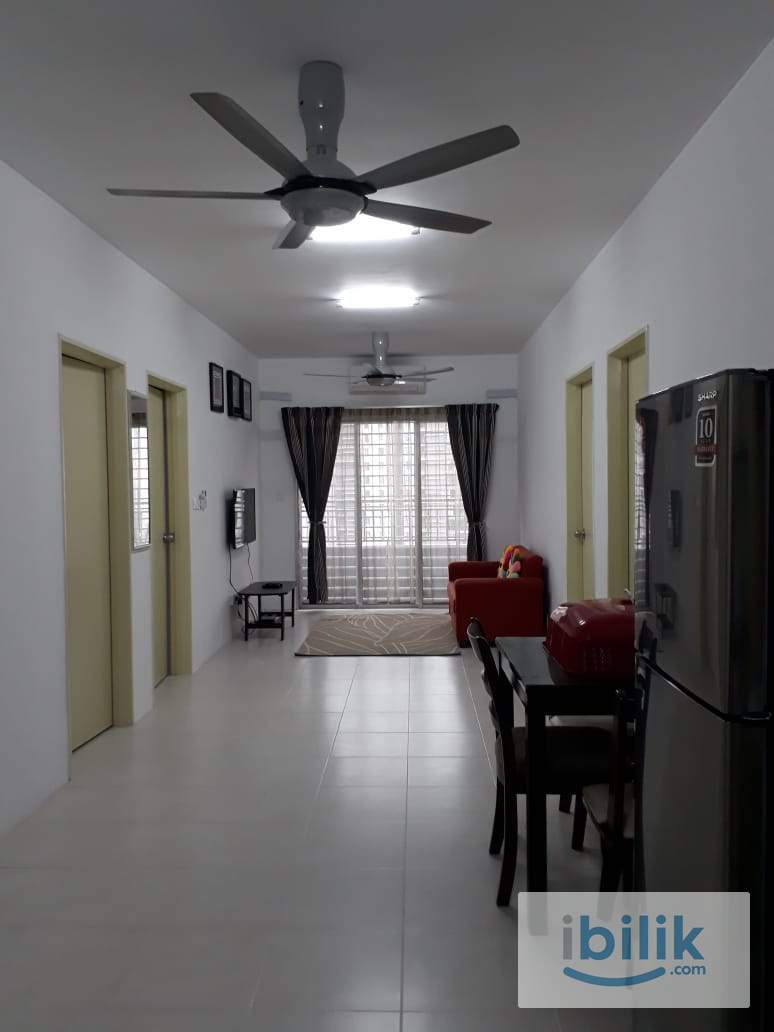 Female Single Muslim Queen Bed (Walk to LRT Sri Rampai) - Image 1